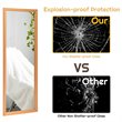 Costway Full Length Wall Mounted Decor Wood Frame Hanging Door Mirror in Gold
