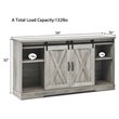 Costway Wood TV Stand for TV's up to 59