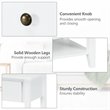 Costway Nightstand/Bedside Table/Sofa Table/End Table/Accent Table White