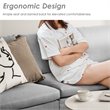 Costway Convertible Sectional Sofa L Shape Couch/Reversible Chaise in Light Gray