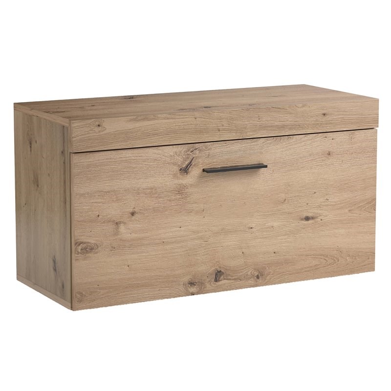 Costway Entryway Shoe Rack Storage Cabinet Chest Organizer in Artisan Oak