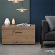 Costway Entryway Shoe Rack Storage Cabinet Chest Organizer in Artisan Oak
