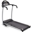 Costway 800W Folding Treadmill Electric Running Fitness Machine Black Plastic