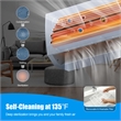 Costway 9000 BTU Split Air Conditioner & Heater Wall Mount AC Unit White