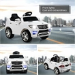 Benz ML350 6V Electric Kids Ride On Car  MP3 Remote Control White Plastic