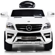 Benz ML350 6V Electric Kids Ride On Car  MP3 Remote Control White Plastic