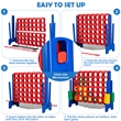 4 to Score Giant Game Set 4 in a Row Connect Game for Kids & Adult