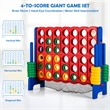 4 to Score Giant Game Set 4 in a Row Connect Game for Kids & Adult