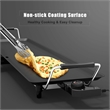 Teppanyaki Table Top Grill Griddle BBQ Nonstick Camping Black