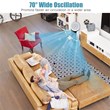 41'' Evaporative Air Cooler Quiet Cooling Oscillating Fan White