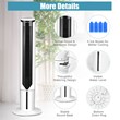 41'' Evaporative Air Cooler Quiet Cooling Oscillating Fan White
