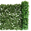 59''x118'' Faux Ivy Leaf Decorative Privacy Fence Screen Green