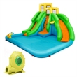 Inflatable Water Park Bounce House w/Climbing Wall&480W Blower