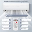12000 BTU Mini Split Air Conditioner & Heater Ductless White