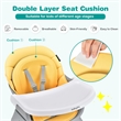 8 in 1 Baby High Chair Convertible Dining Booster Seat Yellow