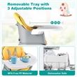 8 in 1 Baby High Chair Convertible Dining Booster Seat Yellow