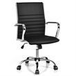 PU Leather Office Conference Chair High Back w/Armrests Black