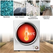 Electric Tumble Cloth Dryer Stainless Steel Wall Mounted White