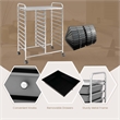 20 Drawers Rolling Cart Storage Studio Organizer Bins Gray