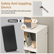 6 Cube Storage Shelf Organizer Bedroom Bookcase Square Cubby Cabinet  White