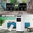 5500 BTU Portable Air Conditioner 9000 BTU ASHRAE White