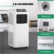 5500 BTU Portable Air Conditioner 9000 BTU ASHRAE White