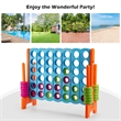 Jumbo 4 to Score 4 in A Row Giant Game Set Kids Adults Family Fun