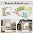 Foldable Baby Playpen 14 Panels Kids Activity Play colorful