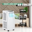 Portable Air Conditioner  5500 BTU Dehumidifier White