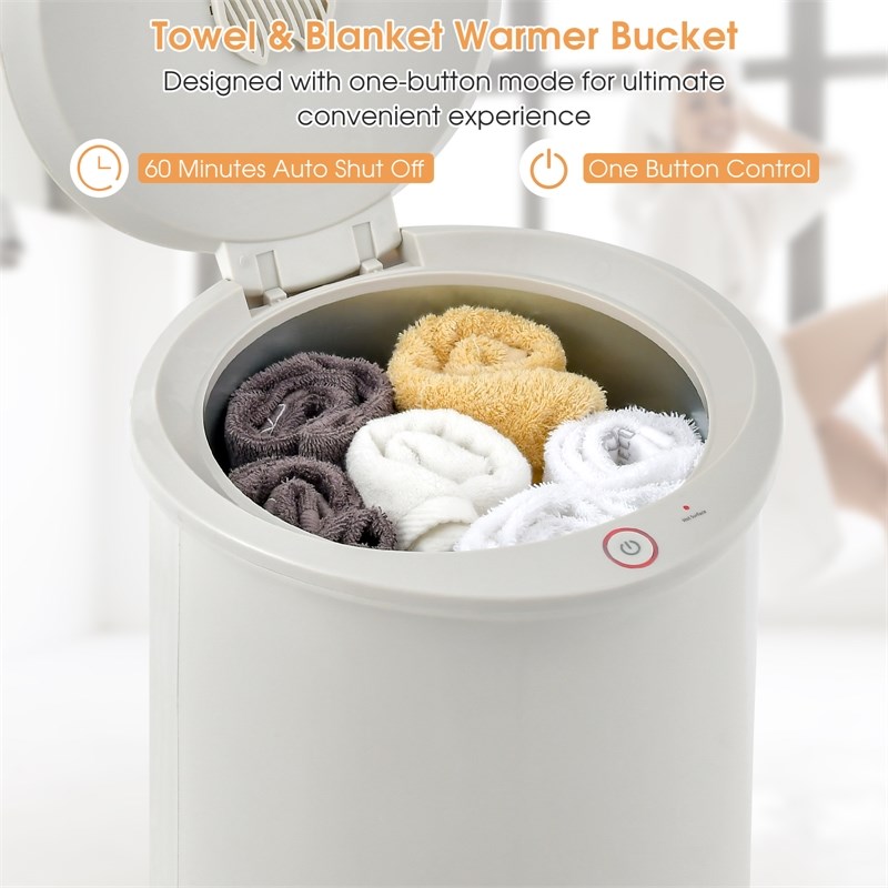 21L Large Capacity Towel Warmer Fragrance Holder Grey