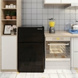 Refrigerator Small Freezer Cooler Fridge Compact 3.2 cu ft. Unit Black