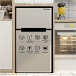 Refrigerator Small Freezer Cooler Fridge Compact 3.2 cu ft. Unit Gray