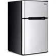 Refrigerator Small Freezer Cooler Fridge Compact 3.2 cu ft. Unit Gray