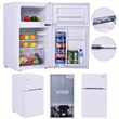 Refrigerator Small Freezer Cooler Fridge Compact 3.2 cu ft. Unit White