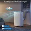 15000 BTU Inverter Portable Air Conditioner with Fan Dehumidifier Auto Swing