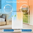 15000 BTU Inverter Portable Air Conditioner with Fan Dehumidifier Auto Swing