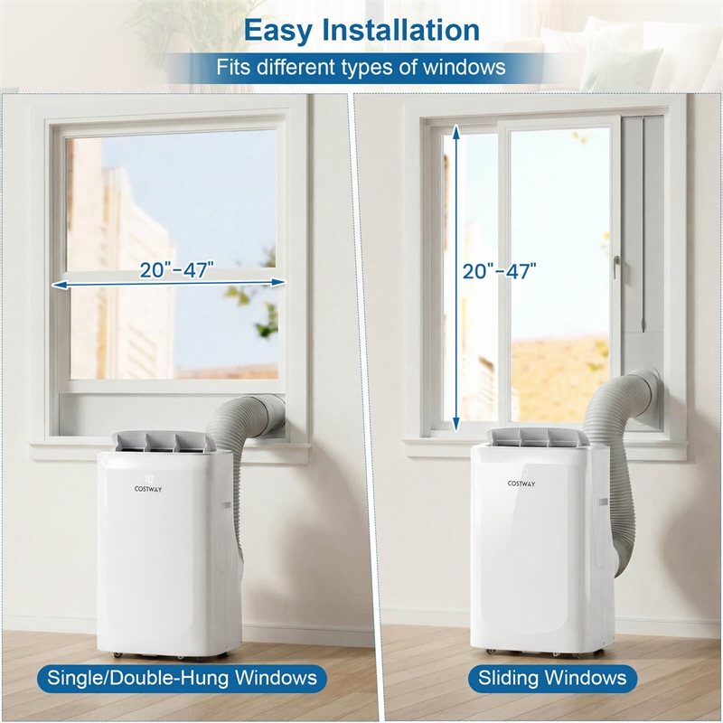 15000 BTU Inverter Portable Air Conditioner with Fan Dehumidifier Auto Swing