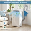 15000 BTU Inverter Portable Air Conditioner with Fan Dehumidifier Auto Swing