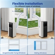 8000 BTU 3 in 1 Portable Air Conditioner with Fan Sleep Mode 24H Timer