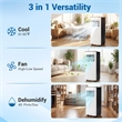 8000 BTU AC Cools Air Cooler with Fan Dehumidifier