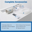 8000 BTU AC Cools Air Cooler with Fan Dehumidifier
