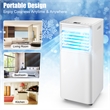 6000BTU (10000 BTU ASHRAE) Portable Air Conditioner Air Cooler