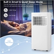 6000 BTU (10000 BTU ASHRAE) Portable Air Conditioner With Cool Dehum Fan