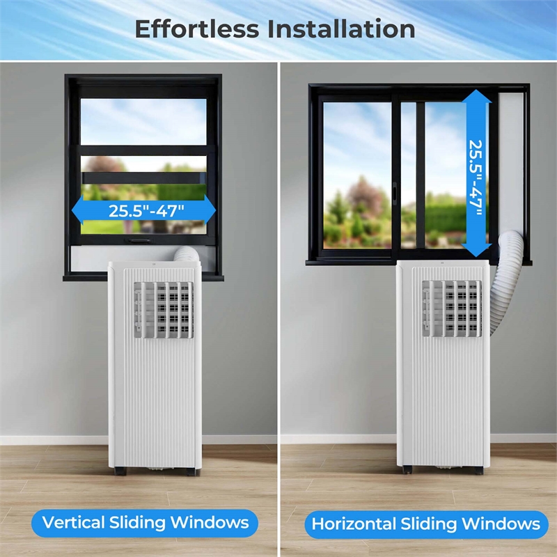7100 BTU (10000 BTU ASHRAE) Portable Air Conditioner 10000 BTU AC Unit
