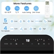 14000 BTU Inverter Portable Air Conditioner with APP Voiceand Remote Control