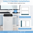 14000 BTU Inverter Portable Air Conditioner with APP Voiceand Remote Control