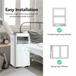 5000 BTU (8000 BTU ASHRAE) Portable Air Conditioner Air Cooler