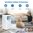 Portable Air Conditioner  6000 BTU (10000BTU ASHRAE)with Cool Fan Humidifier