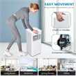 5000 BTU (8000 BTU ASHRAE) Portable Air Conditioner  AC Unit Sleep Mode