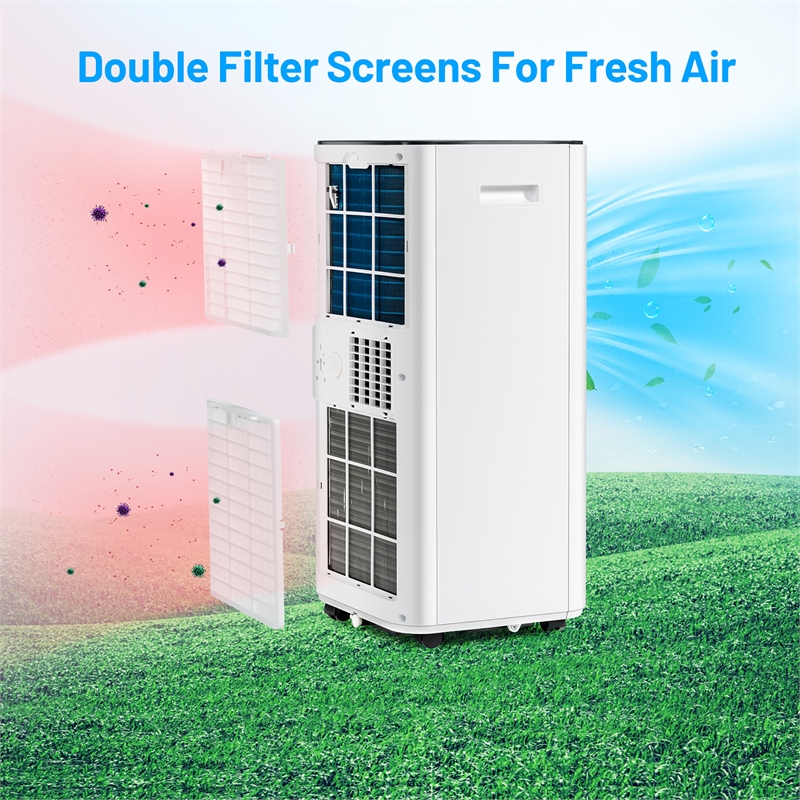 Portable Air Conditioner 6000 BTU (10000 BTU ASHRAE) Evaporative Air Cooler